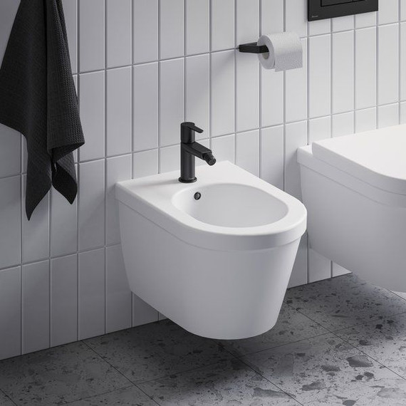 Смеситель для биде Ravak Puri X070189, чёрный матовый фото 4