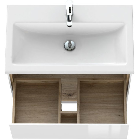 Тумба подвесная с раковиной Cersanit Louna 80 см 64071 - 11 Тумба подвесная с раковиной Cersanit Louna 80 см 64071 фото 11