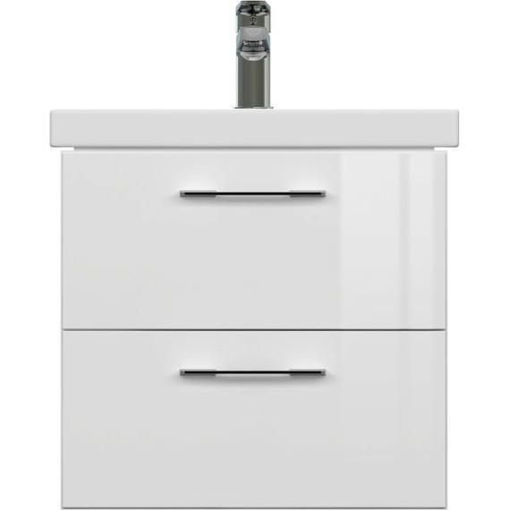 Тумба подвесная с раковиной Cersanit Lara 50 см 64131 фото 6