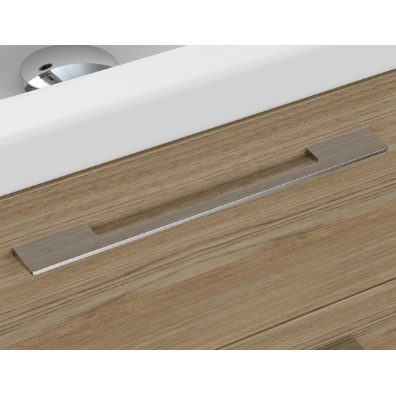 Тумба подвесная с раковиной Cersanit Lara 70 см 64136, орех - 5 Тумба подвесная с раковиной Cersanit Lara 70 см 64136, орех фото 5