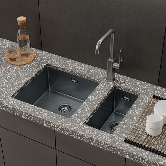 Кухонная мойка Iddis Edifice EDI21G0i77 1 мм, графит фото 11