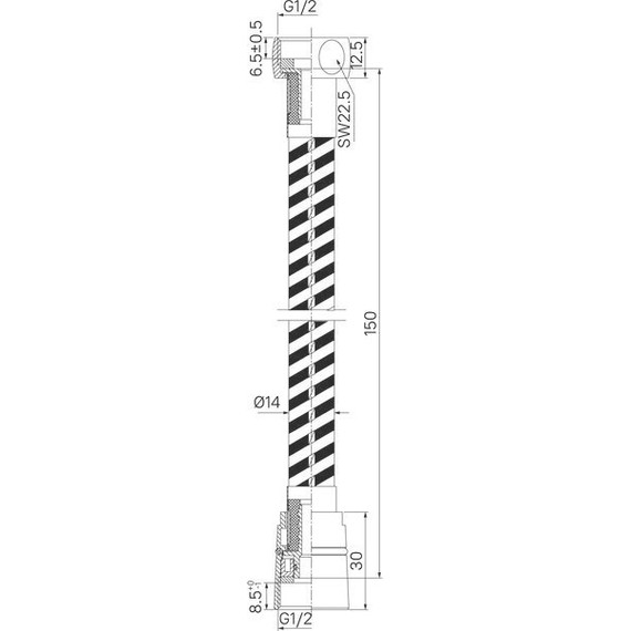 Душевой шланг Iddis Optima Home 1500 мм OPH15SLi19, серебряный фото 5