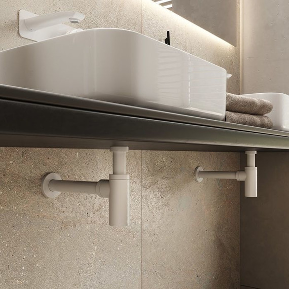 Сифон для умывальника Iddis Optima Home OPTWT00i84, белый матовый - 2 Сифон для умывальника Iddis Optima Home OPTWT00i84, белый матовый фото 2