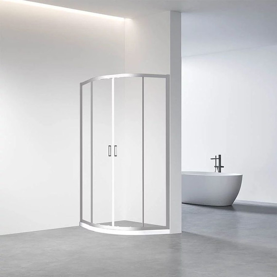 Душевое ограждение Veconi Rovigo 80 см RV01-80-01-C7, хром/прозрачное фото 2