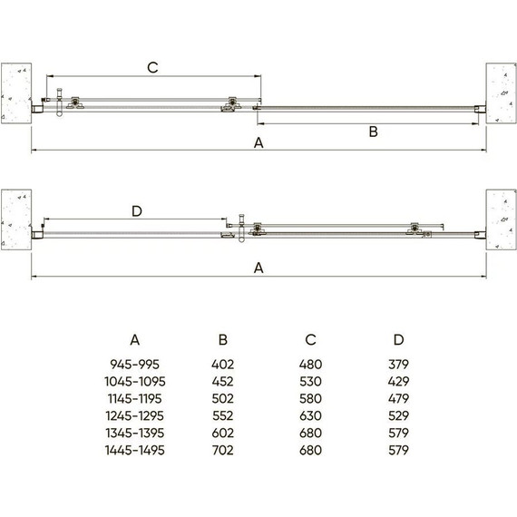 Душевая дверь Veconi Vianno 140 см VN72-140-01-C4, хром/прозрачное - 4 Душевая дверь Veconi Vianno 140 см VN72-140-01-C4, хром/прозрачное фото 4