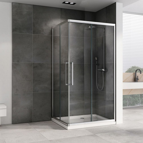 Душевое ограждение Abber Schwarzer Diamant 120х90 см AG02129H, хром/прозрачное - 3 Душевое ограждение Abber Schwarzer Diamant 120х90 см AG02129H, хром/прозрачное фото 3