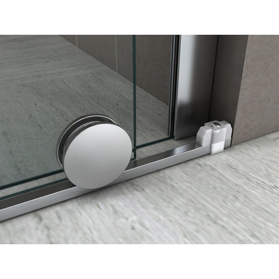 Душевая перегородка Abber Komfort 120 см AG09120 (стекло 8 мм), хром/прозрачное - 3 Душевая перегородка Abber Komfort 120 см AG09120 (стекло 8 мм), хром/прозрачное фото 3