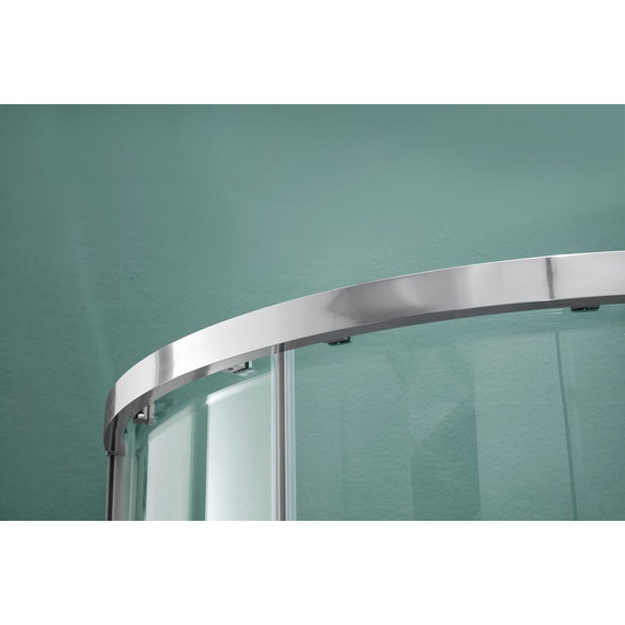 Душевое ограждение Aquatek 100x100 см AQ ARI RO10020CH, хром/прозрачное фото 5