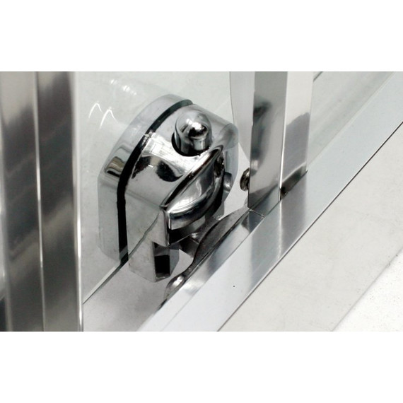 Душевое ограждение BelBagno 90x90 см DUE-A-2-90-C-Cr, хром/прозрачное - 2 Душевое ограждение BelBagno 90x90 см DUE-A-2-90-C-Cr, хром/прозрачное фото 2