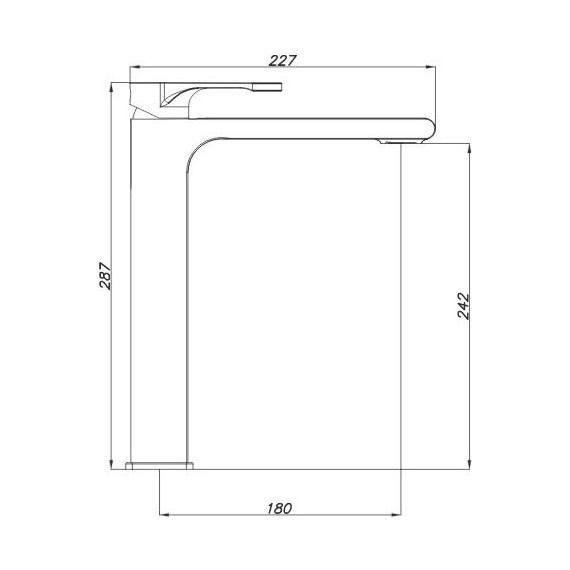 Смеситель для раковины высокий Azario Delano AZ-158445526, белый, Цвет производителя: белый фото 2