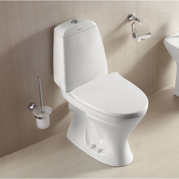 Унитаз-компакт Azario AZ-2037-P с крышкой микролифт - 4 Унитаз-компакт Azario AZ-2037-P с крышкой микролифт фото 4