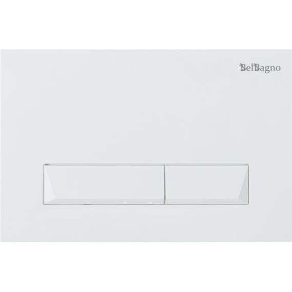 Инсталляция для унитаза BelBagno BB002-80/BB009-MR-BIANCO (кнопка Marmi, цвет белый) фото 3