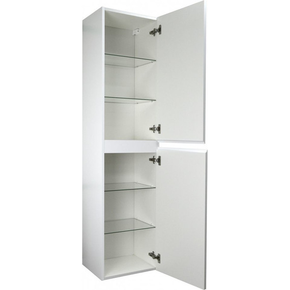 Пенал подвесной Azario Мила 40 см CS00080413, универсальный, белый матовый фото 2