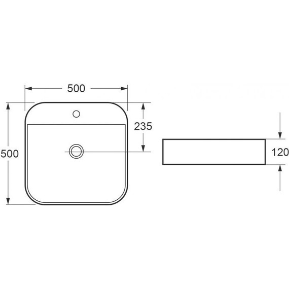 Раковина-чаша Cezares 50 см CZR-LFT-50-LVB фото 5