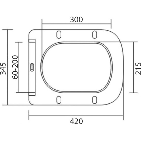Инсталляция с подвесным безободковым унитазом BelBagno Due BB3103CHR/SC/BB002-80/BB014-SR-BIANCO (кнопка смыва Sfera, белый) - 12 Инсталляция с подвесным безободковым унитазом BelBagno Due BB3103CHR/SC/BB002-80/BB014-SR-BIANCO (кнопка смыва Sfera, белый) фото 12