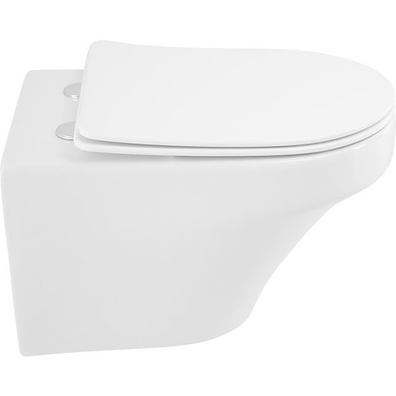 Инсталляция Belbagno BB026 с подвесным безободковым унитазом Cezares Duet (кнопка смыва хром глянцевый) фото 5