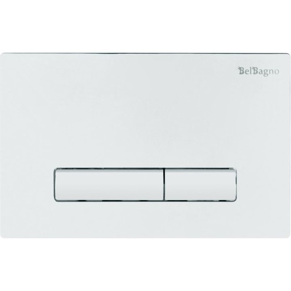 Инсталляция с подвесным безободковым унитазом BelBagno Due BB3103CHR/SC/BB002-80/BB018-GV-BIANCO (кнопка смыва Genova, белый) - 9 Инсталляция с подвесным безободковым унитазом BelBagno Due BB3103CHR/SC/BB002-80/BB018-GV-BIANCO (кнопка смыва Genova, белый) фото 9