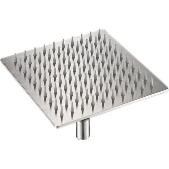 Верхний душ Haiba 200x200 мм HB004, нержавеющая сталь фото 2