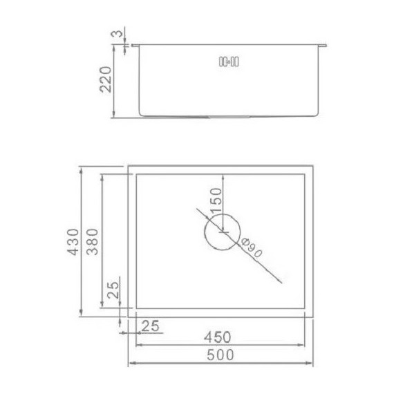 Кухонная мойка Gerhans K35043 1 мм, нержавеющая сталь, Цвет производителя: нержавеющая сталь - 9 Кухонная мойка Gerhans K35043 1 мм, нержавеющая сталь, Цвет производителя: нержавеющая сталь фото 9