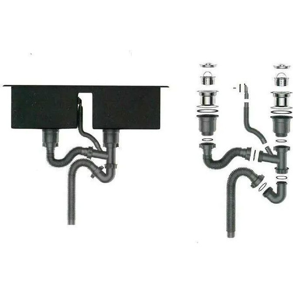 Кухонная мойка Gerhans K37843-S 1 мм, нержавеющая сталь, Цвет производителя: нержавеющая сталь - 6 Кухонная мойка Gerhans K37843-S 1 мм, нержавеющая сталь, Цвет производителя: нержавеющая сталь фото 6