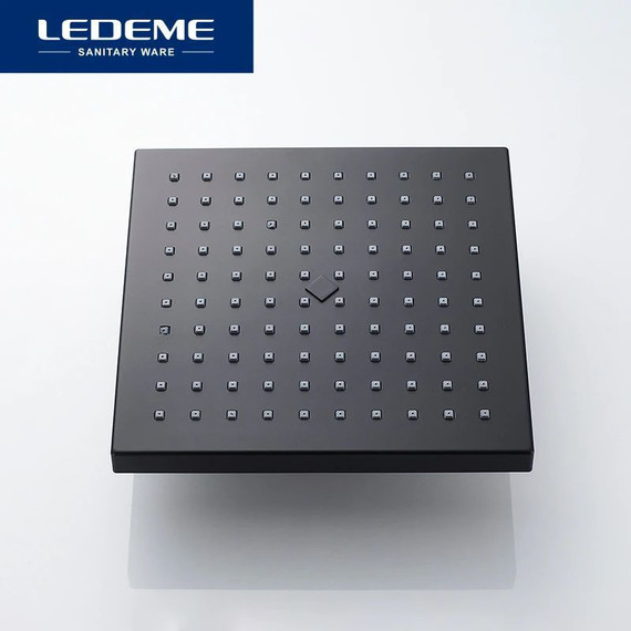 Душевая стойка Ledeme L2433B, черный матовый - 4 Душевая стойка Ledeme L2433B, черный матовый фото 4