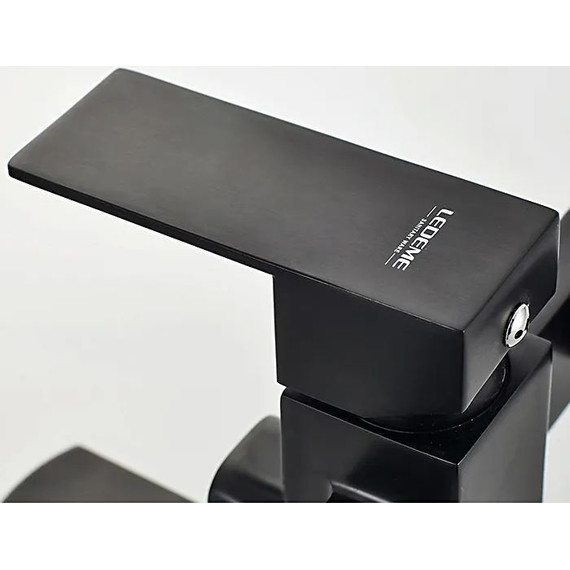 Душевая стойка Ledeme L72433B, черный матовый - 13 Душевая стойка Ledeme L72433B, черный матовый фото 13