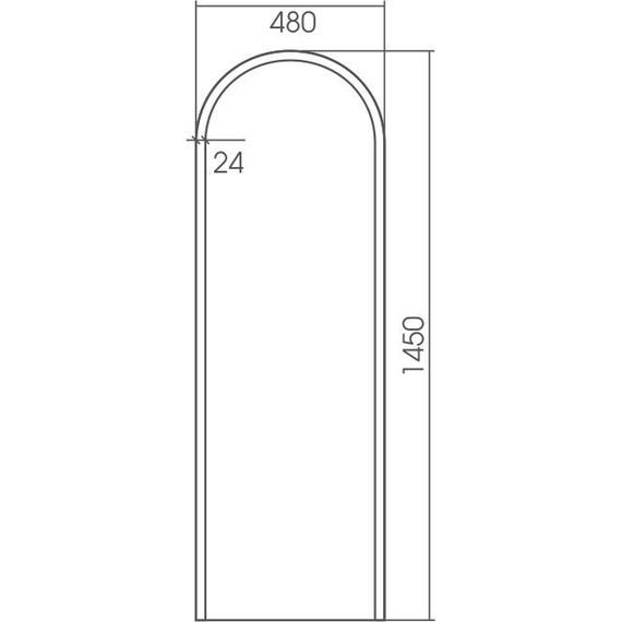 Зеркало Azario Арракис 48 см LED-00002500 фото 8