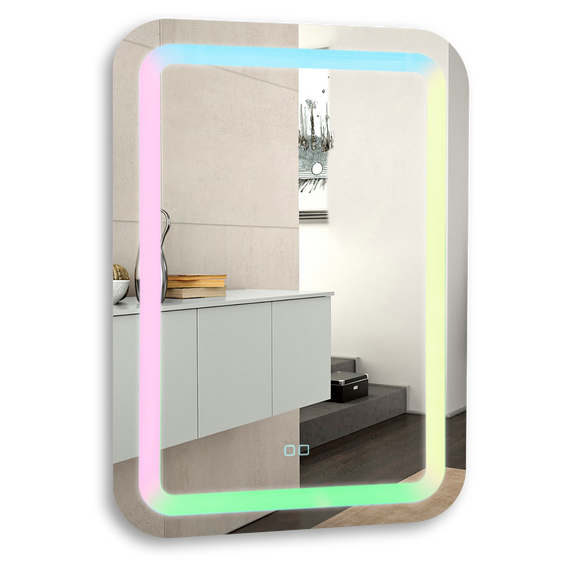 Зеркало Azario Мальта 55 см LED-00002511 фото 