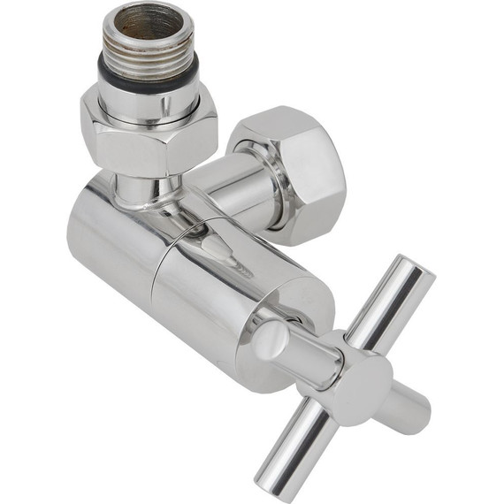 Вентиль запорный угловой левый Сунержа G 1/2" НРхG 3/4" НГ 00-1410-1234 фото 