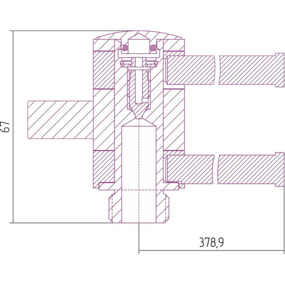 Полотенцедержатель Сунержа 360 L 400 00-2003-0400 фото 9