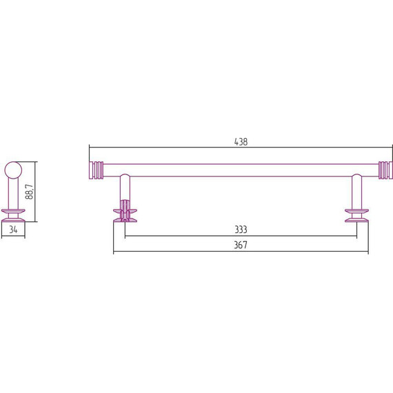 Полка Сунержа 370 00-2012-0370 фото 2
