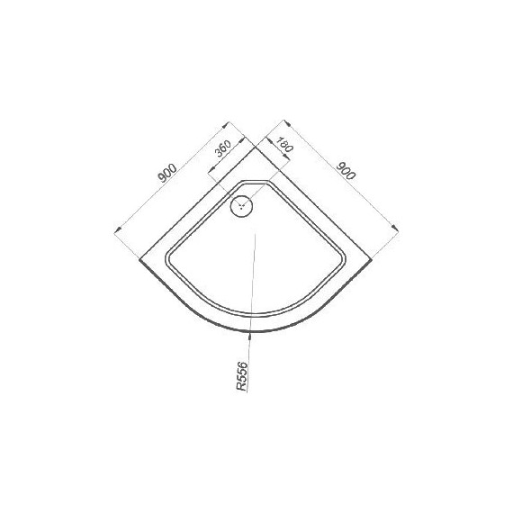 Поддон акриловый Тритон ПД2 90x90 см (каркас и панель в комплекте) фото 6