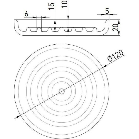 Мыльница Salini Gocce 1902201 (S-Stone) матовая  фото 5