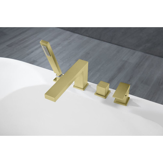 Смеситель для ванны Timo Selene 2130/17Y, золото матовое - 2 Смеситель для ванны Timo Selene 2130/17Y, золото матовое фото 2