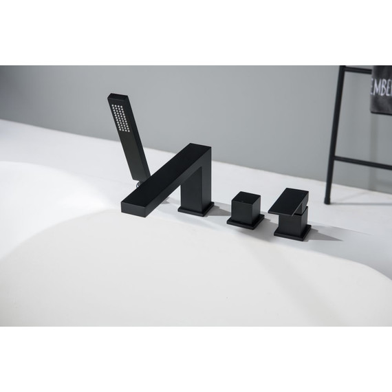 Смеситель для ванны Timo Selene 2130/03Y, черный матовый - 2 Смеситель для ванны Timo Selene 2130/03Y, черный матовый фото 2