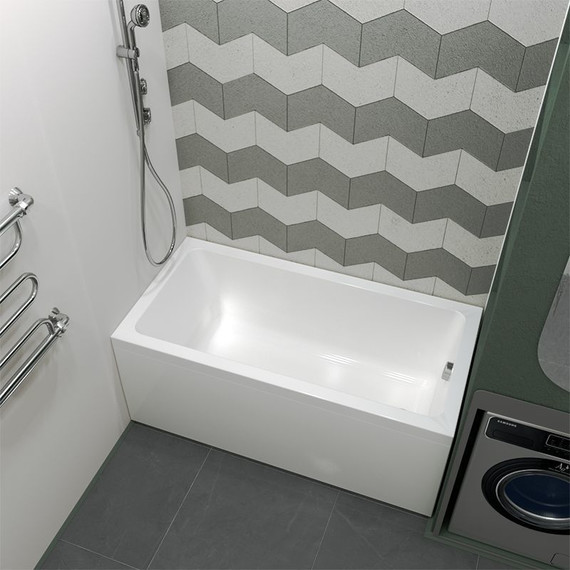 Ванна акриловая Радомир Джоанна 140x70 см (в комплекте каркас), Размер - мм: 1400х700 фото 5