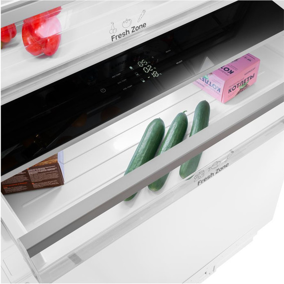 Встраиваемый двухкамерный холодильник Maunfeld MBF212NFW1 - 9 Встраиваемый двухкамерный холодильник Maunfeld MBF212NFW1 фото 9