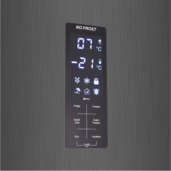 Двухкамерный холодильник Maunfeld MFF195NFS10 фото 7