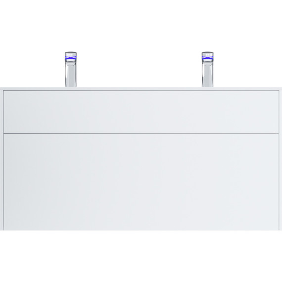 Тумба подвесная с раковиной Am.Pm Inspire 2.0 120 см M50AFHX1203WM, белый матовый фото 