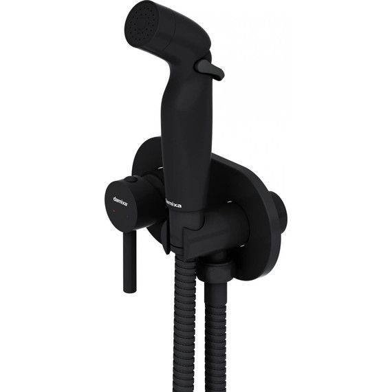 Набор для гигиенического душа Damixa Option 212000300, чёрный - 2 Набор для гигиенического душа Damixa Option 212000300, чёрный фото 2