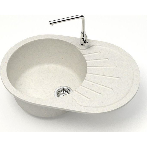 Кухонная мойка Azario Flora CS00079914, хлопок, Цвет производителя: хлопок фото 2