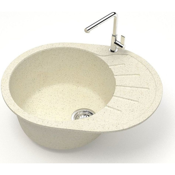 Кухонная мойка Azario Light CS00079919, бежевый, Цвет производителя: бежевый фото 2