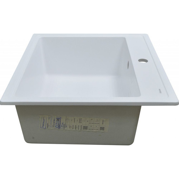 Кухонная мойка Azario Litos CS00078322, белый лёд, Цвет производителя: белый лёд фото 2