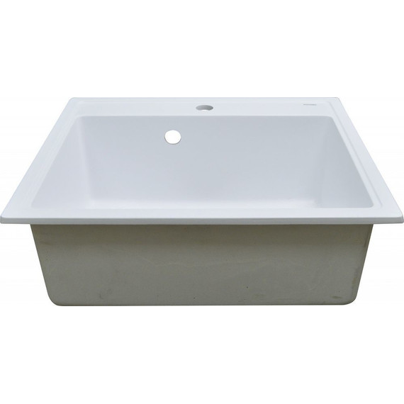 Кухонная мойка Azario Litos CS00078322, белый лёд, Цвет производителя: белый лёд фото 3