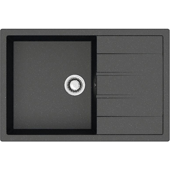 Кухонная мойка Azario Vision CS00078339, чёрный, Цвет производителя: чёрный фото 