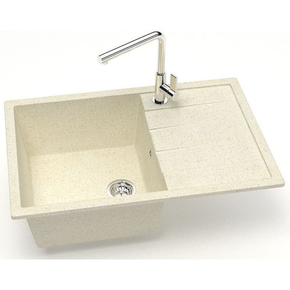 Кухонная мойка Azario Vision CS00078338, бежевый, Цвет производителя: бежевый фото 2