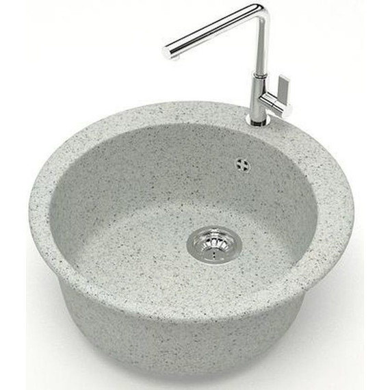 Кухонная мойка Azario Vital CS00078348, светло-серый, Цвет производителя: светло-серый - 2 Кухонная мойка Azario Vital CS00078348, светло-серый, Цвет производителя: светло-серый фото 2