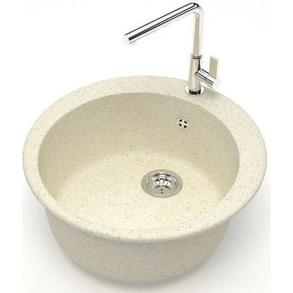 Кухонная мойка Azario Vital CS00078344, бежевый, Цвет производителя: бежевый фото 2