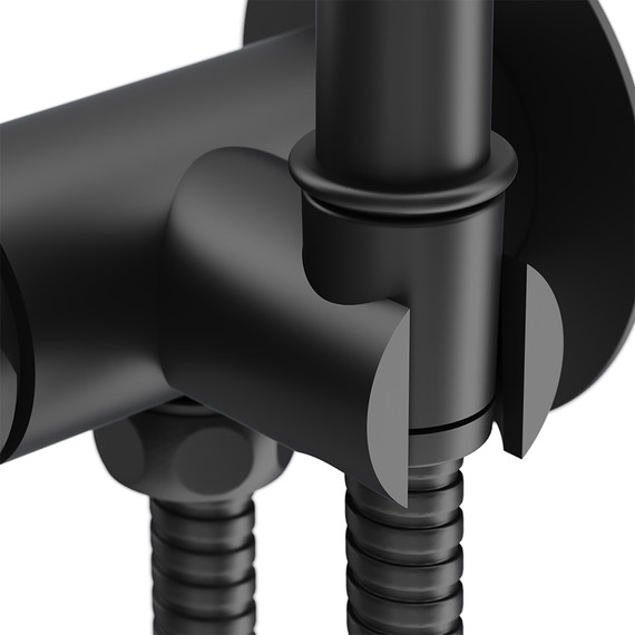 Набор для гигиенического душа Damixa Option 217000000, чёрный - 5 Набор для гигиенического душа Damixa Option 217000000, чёрный фото 5