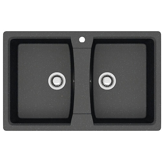 Кухонная мойка Azario Elmas CS00078333, чёрный, Цвет производителя: чёрный фото 